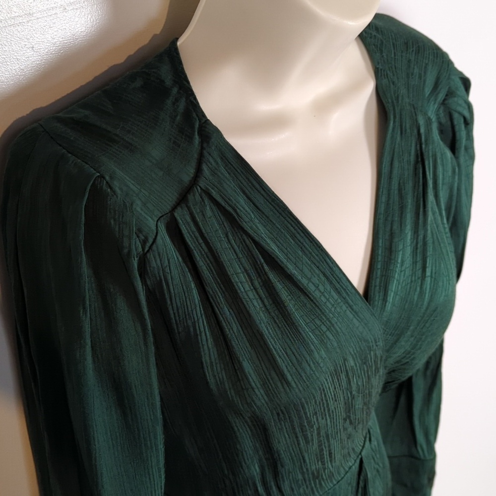 Blue Life Wrap Mini Dress - Picture 4 of 11